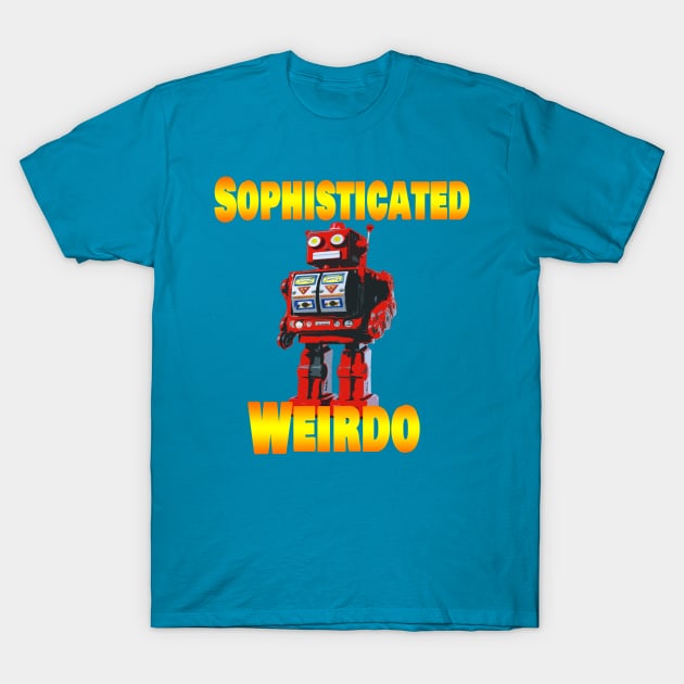 Sophisticated Weirdo T-Shirt by atomicsnackbar